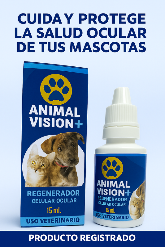 Animal Vision + ® - Gotas Oculares para Mascotas 15ML