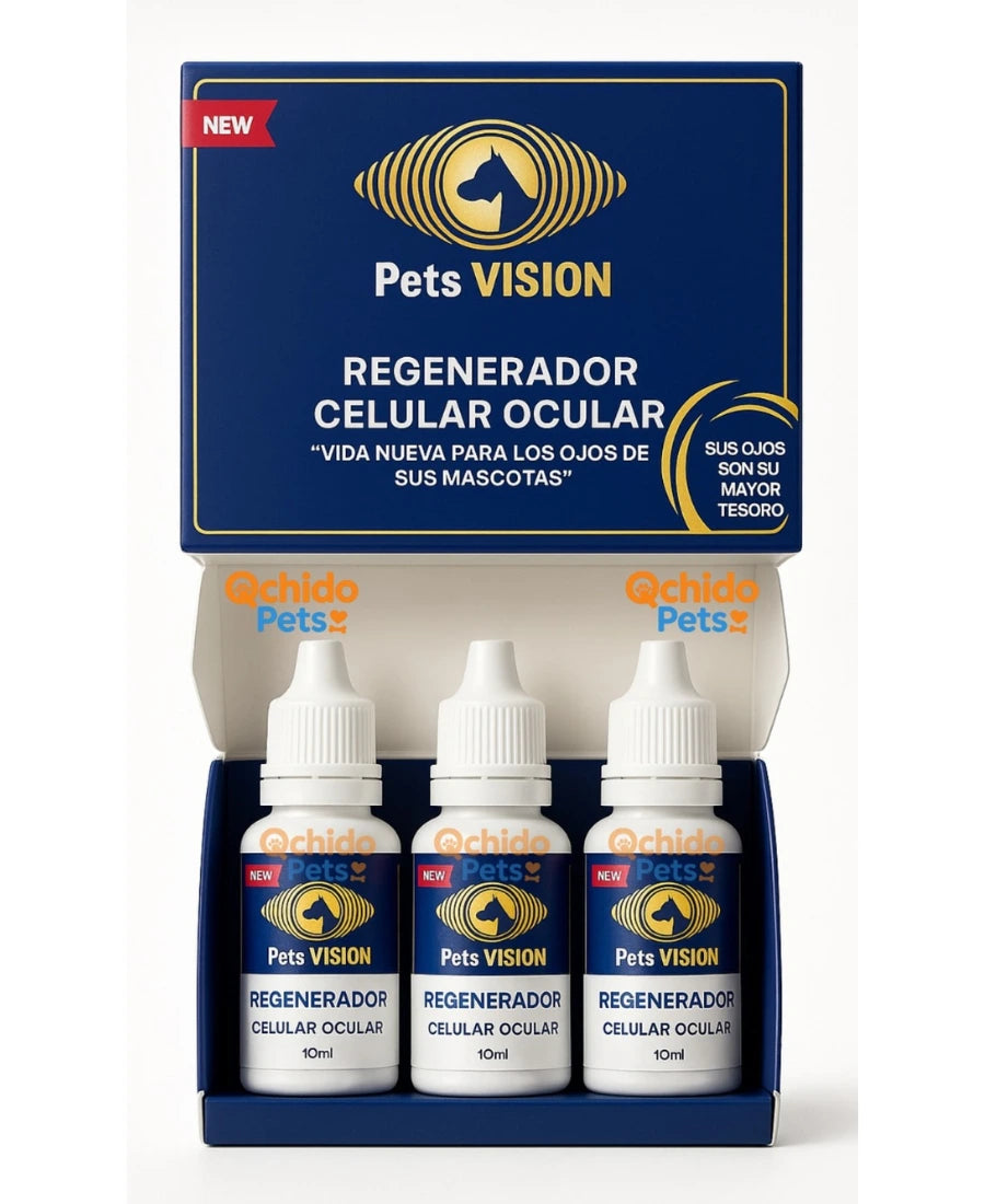 Pets Visión™ - Gotas Oculares para Mascotas